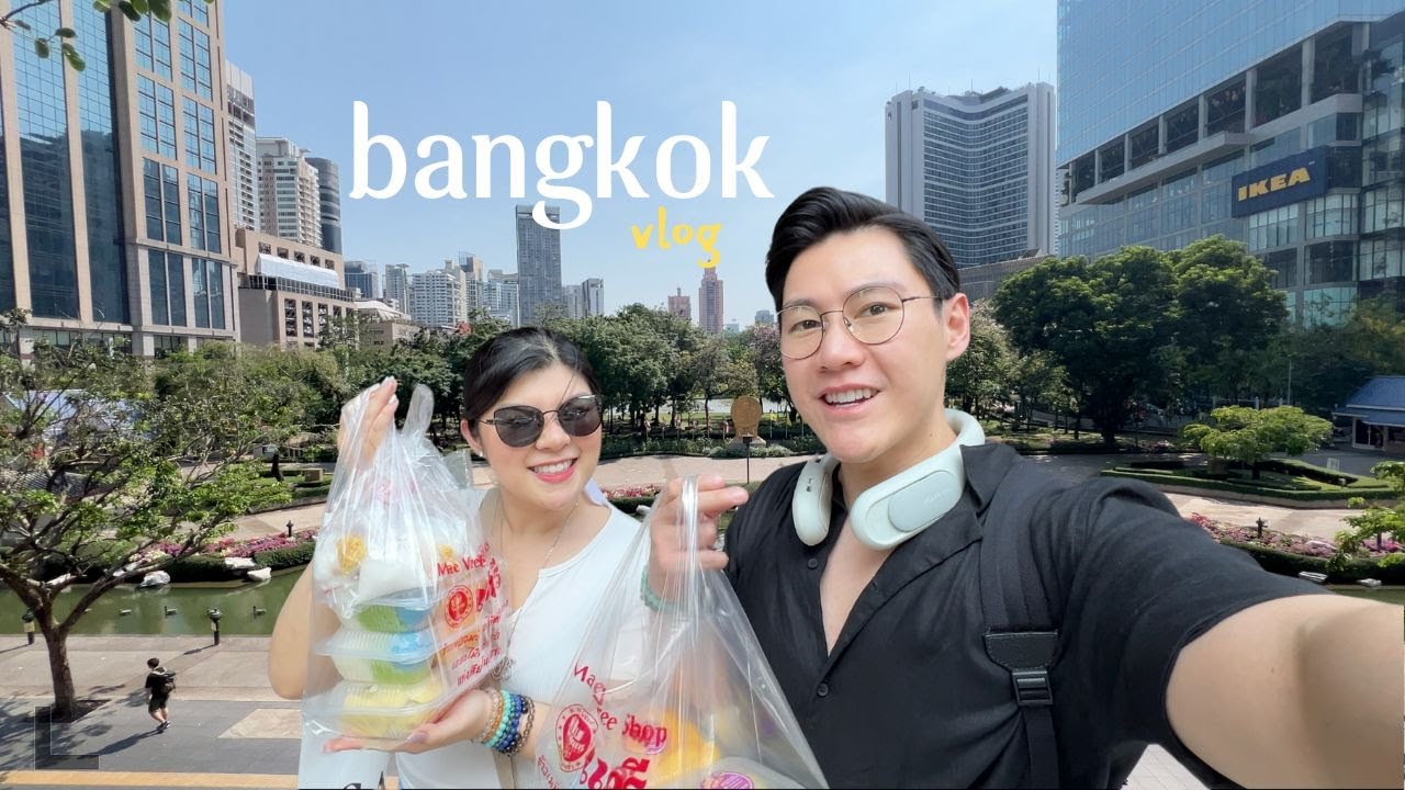 🇹🇭 BANGKOK food trip part 1 - food vlog, mall hopping, pratunam night market | Ral & Berns (2024)