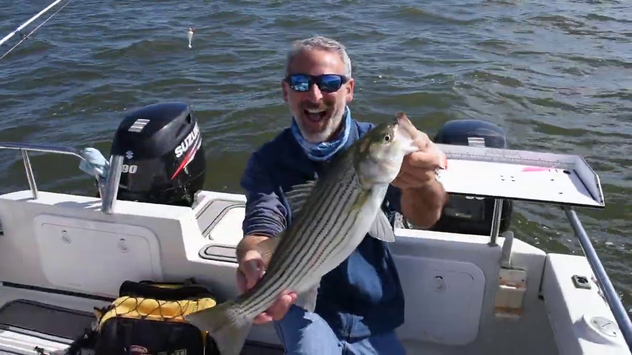 How to Fish for Striped Bass at the Chesapeake Bay Bridge