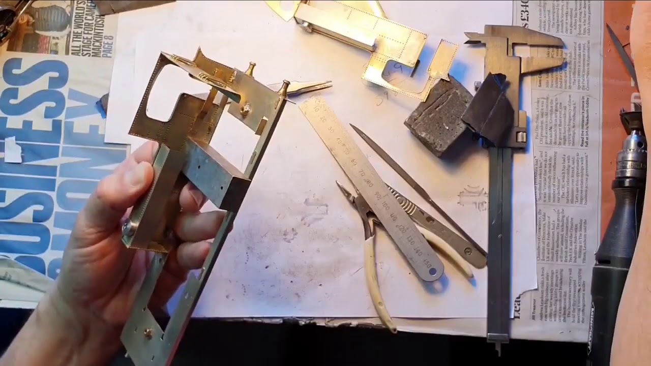 Building a N & B 2-4-0T - time lapse video