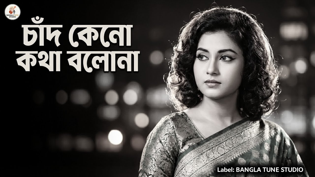 Chand Keno Kotha Bolona | Bengali Sad Love Song | Old Is Gold | Bangla Tune Studio