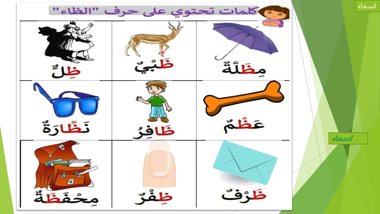 حرف الظاء