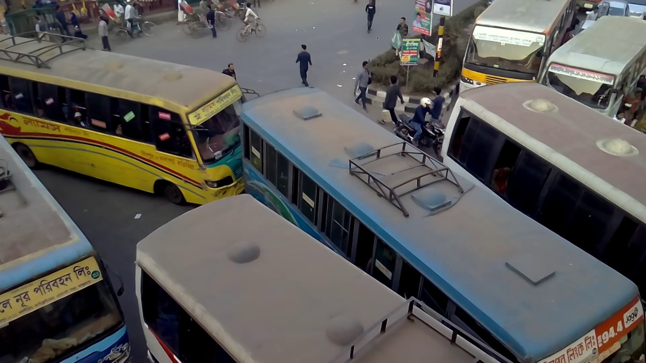 Traffic jam problem of dhaka