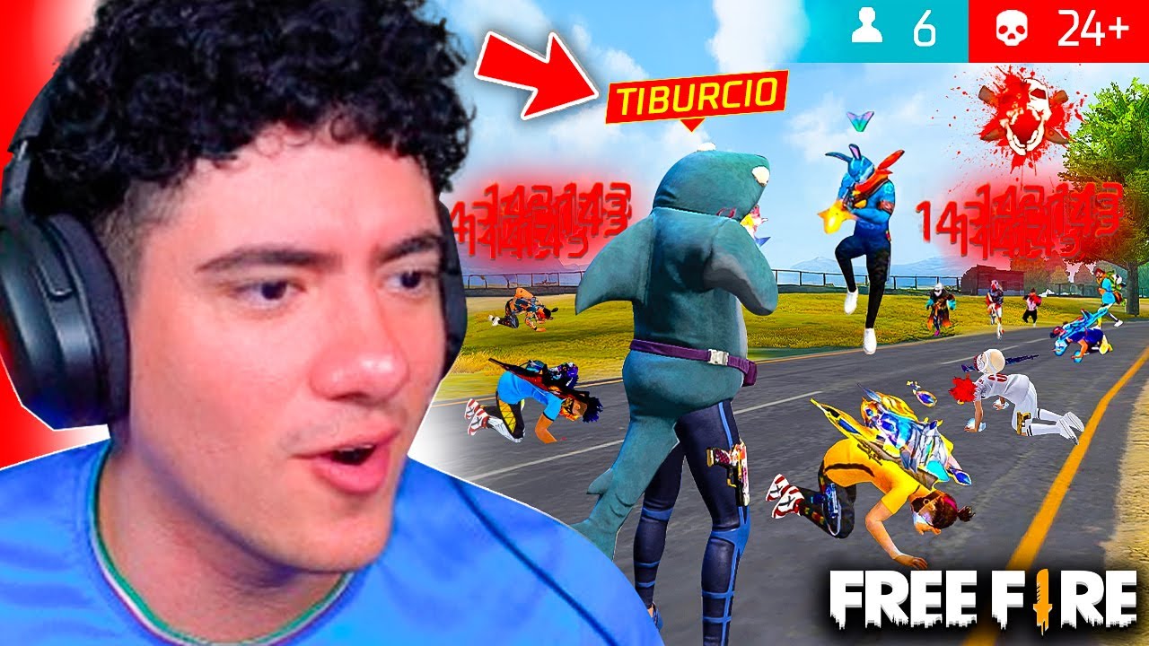TIBURCIO HACE LA MEJOR JUGADA DE FREE FIRE Y NOS SORPRENDE A TODOS - TheDonato