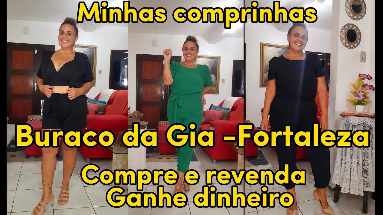 GANHE DINHEIRO REVENDENDO ROUPAS DO BURACO DA GIA EM FORTALEZA -CEARÁ 🫶🫶