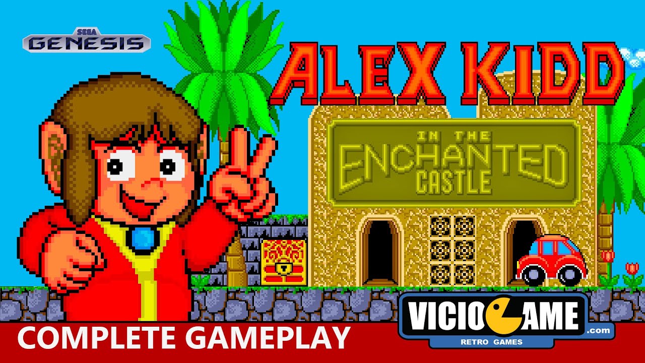🎮 Alex Kidd (Mega Drive) Complete Gameplay