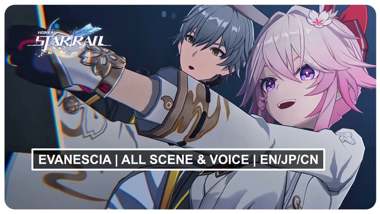Evanescia All Cutscenes & Voice [EN/JP/CN] | Honkai Star Rail 4.0
