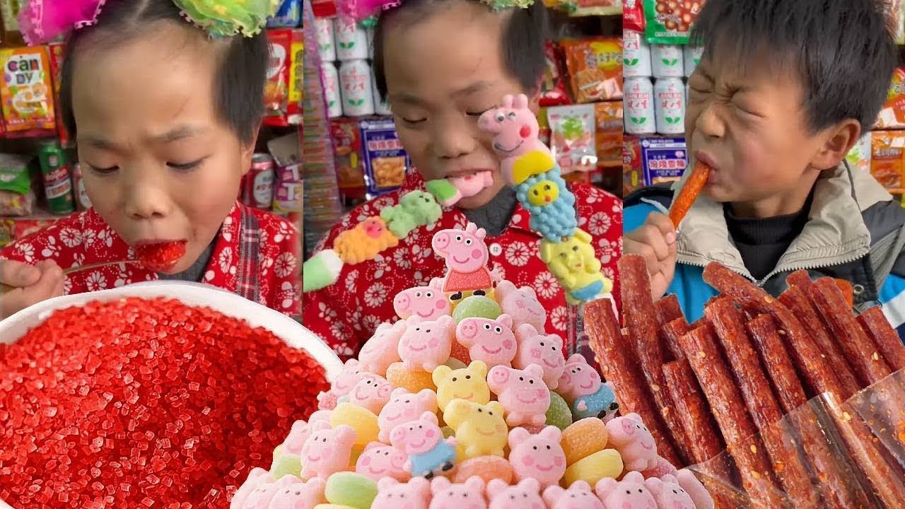 Kumpulan video TikTok camilan Tiongkok jaman dulu, kompilasi camilan Tiongkok masa kecilEP708