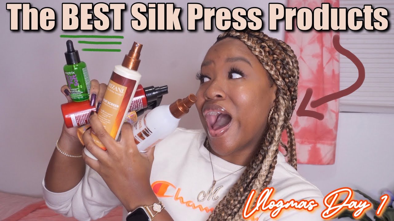 MY FAVORITE SILK PRESS PRODUCTS| Licensed Cosmetologist🧡✂️