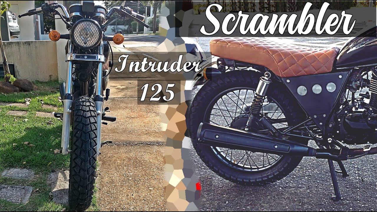 INTRUDER 125 (GN 125) Cafe Racer/ Scrambler/Bobber/ Bratstyle/ Street Tracker