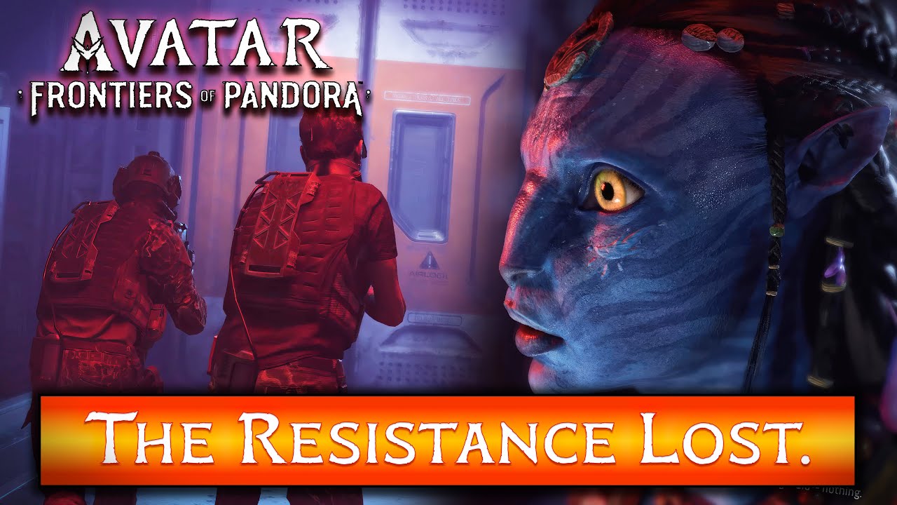 Avatar Frontiers of Pandora | From the Ashes Cutscene | RDA Destroys the Resistance - Alma's Death
