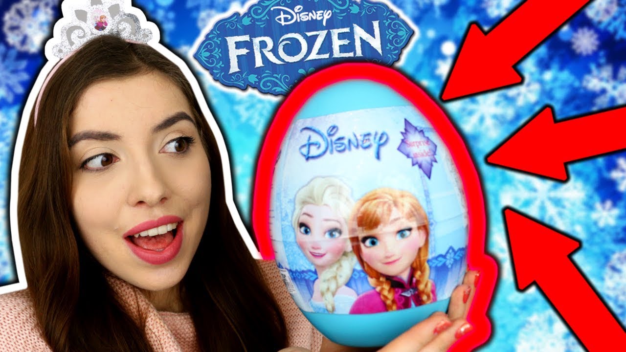 MEGA WIELKIE JAJKO NIESPODZIANKA FROZEN
