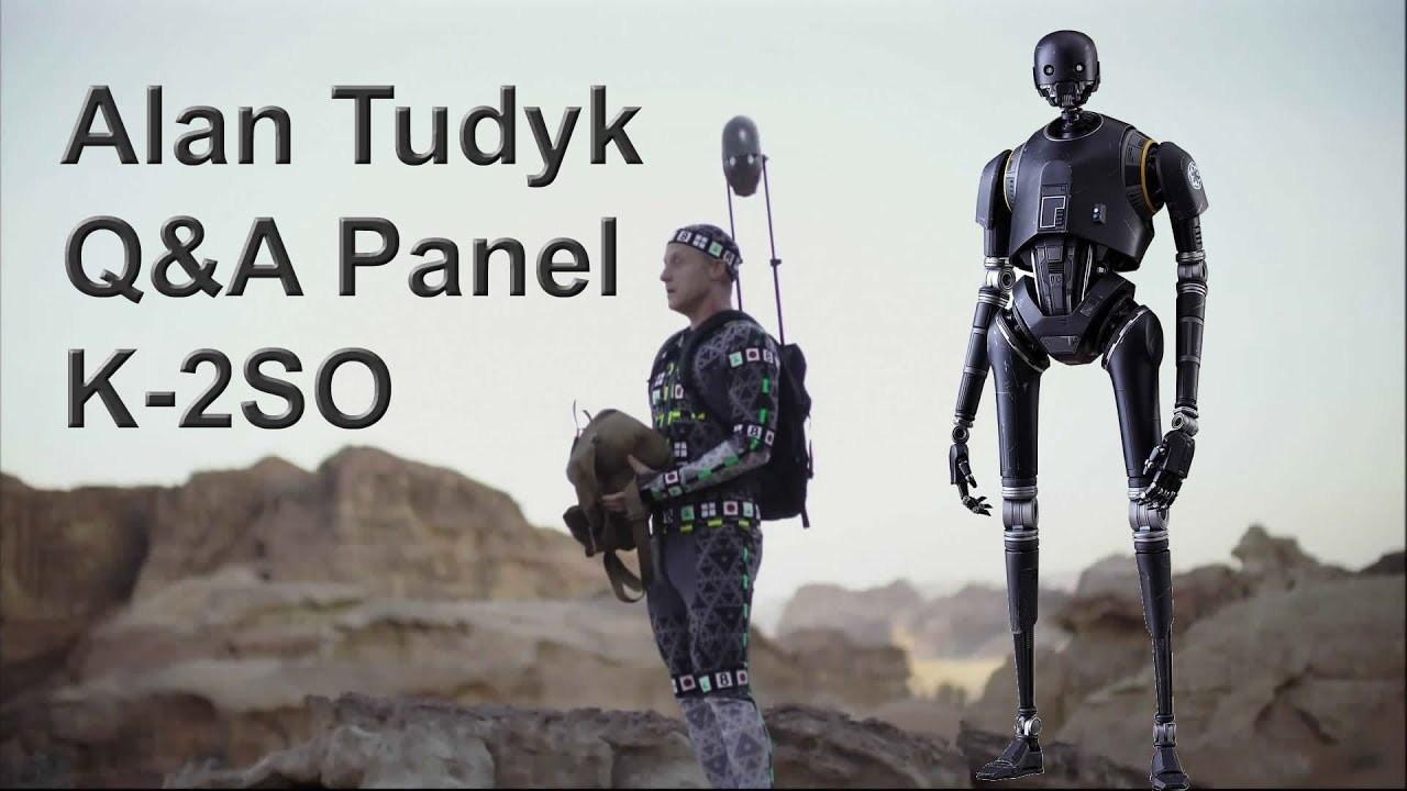 Alan Tudyk talks about K2S0 and his experience on set of Star Wars: Rogue One Phoenix Comicon