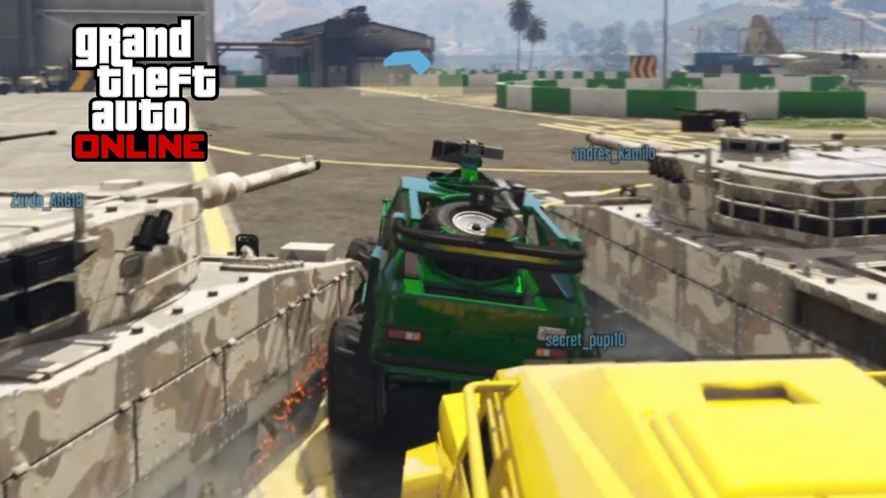 Dos Tanques Me Hacen Una Oreo - GTA V ONLINE