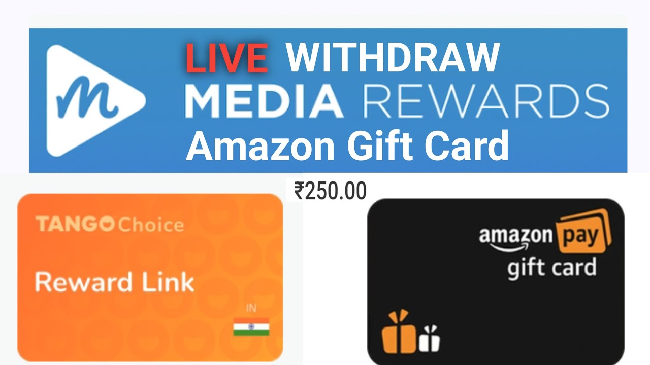 Media Rewards Gift Card Live Withdrawal