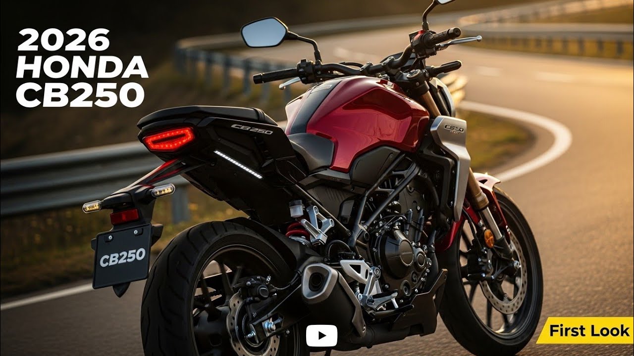 Nee 2026 Honda CB 250 – The Perfect 250cc Street King is Back! 🔥