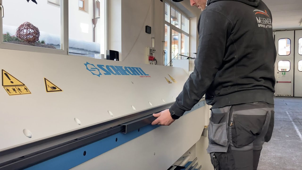 Schechtl Motor-Schwenkbiegemaschine MAX-F