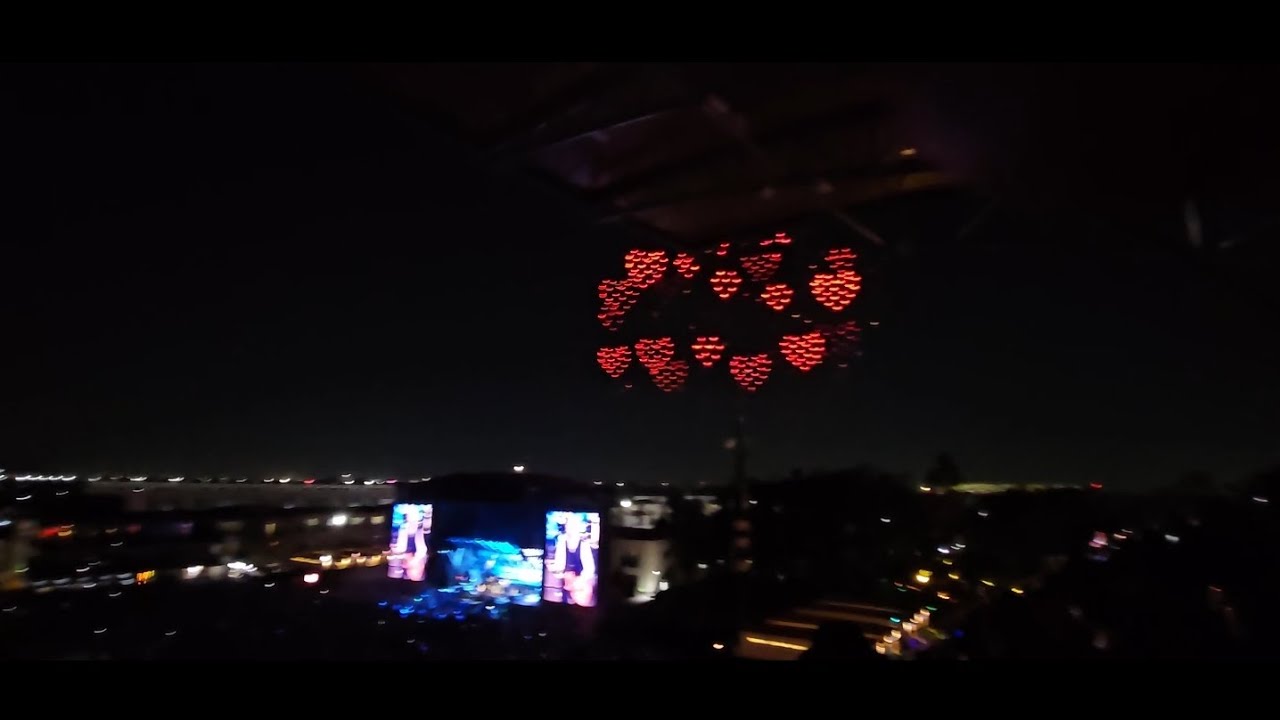 Paul McCartney - Let me roll it, Drones Estadio GNP Seguro 2024