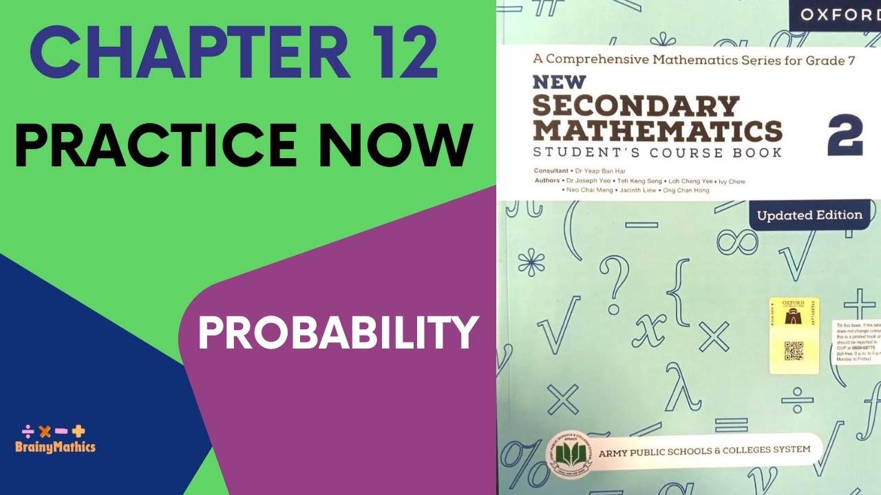 Chapter 12 | Practice Now | Oxford New Secondary Mathematics 2 | Class 7 | APS