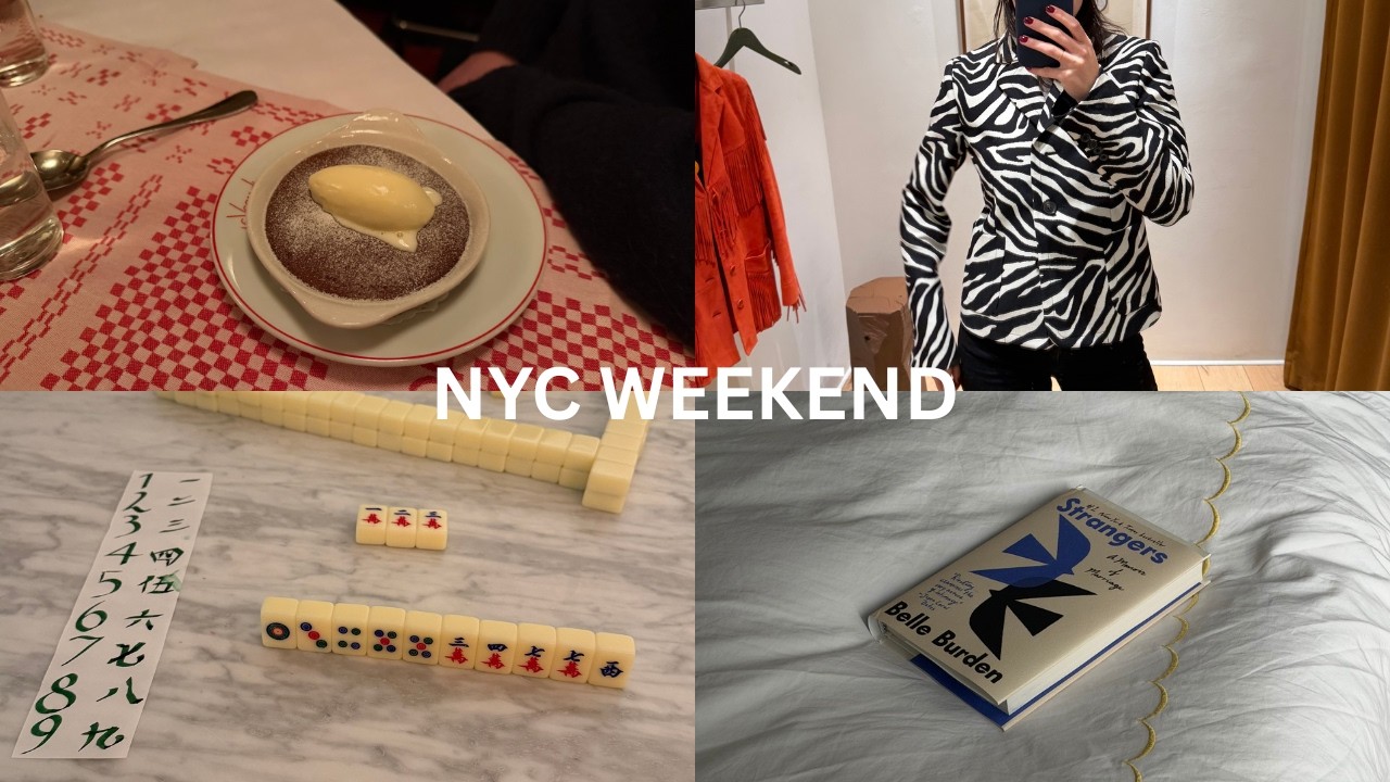 weekend vlog: time mgmt tips, mahjong, secret project?