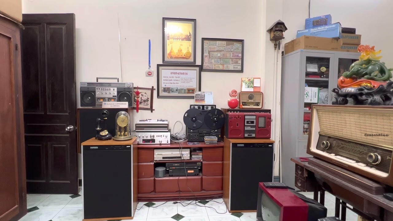 Amply Tây Đức Telefunken TA750,loa Tandberg Studio Monitor phòng thu Nauy 0989456016