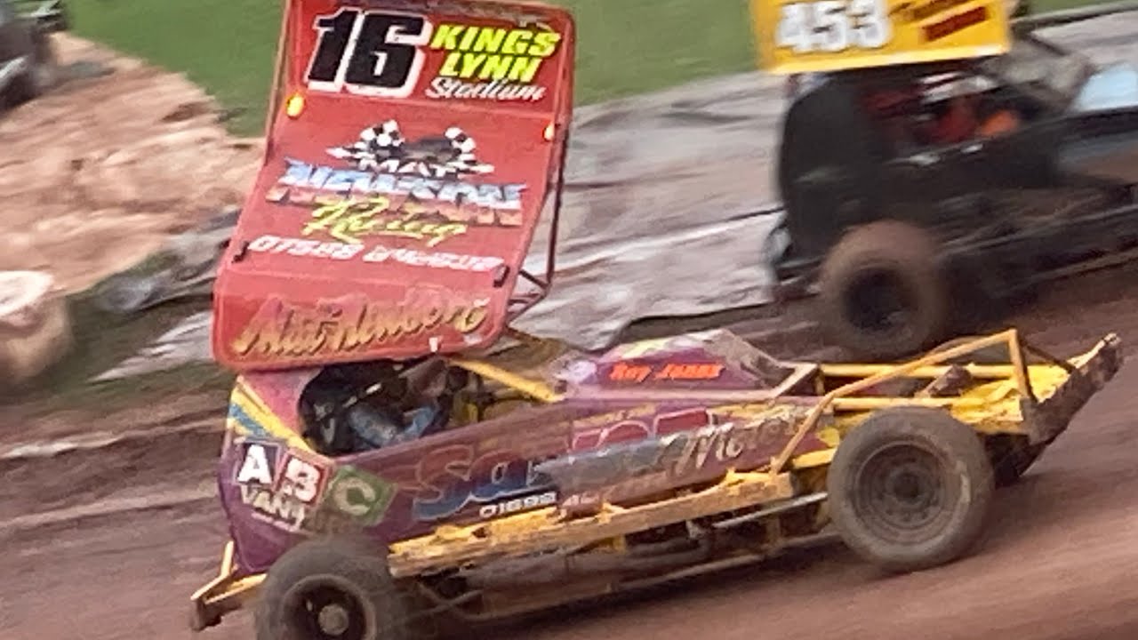 BRISCA F1 stock cars at odsal stadium consolation 24/08/22