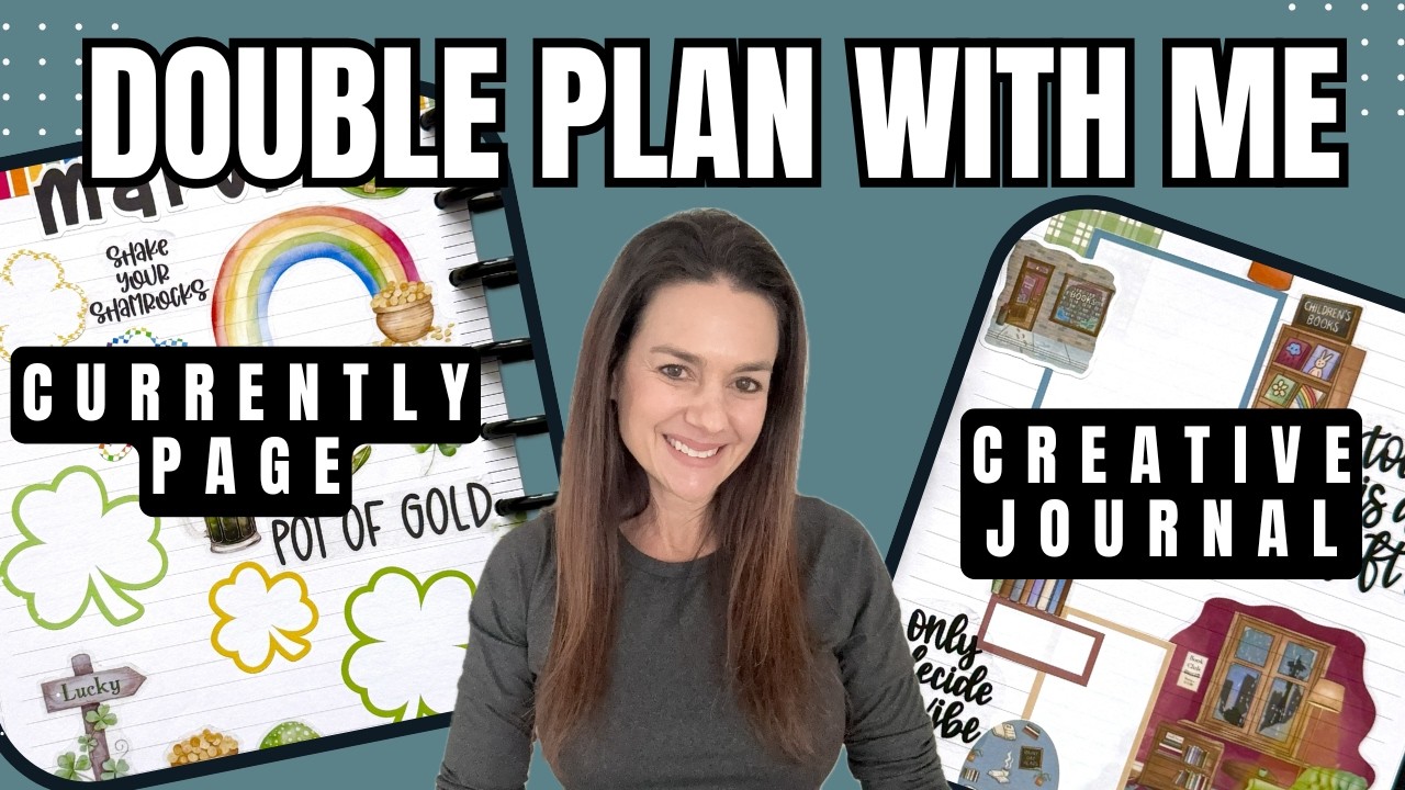 Plan With Me [Creative Journal and a Currently Page for March]