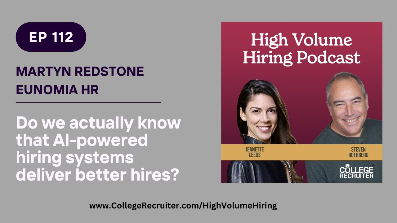Do AI-powered hiring systems deliver better hires? | ep112