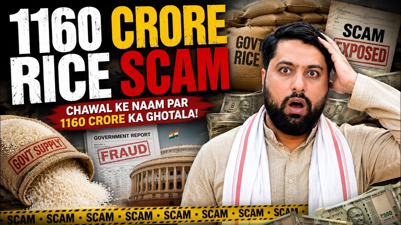 ₹1,160 Crore Rice Scam Explained | Chawal Ke Naam Par Itna Bada Ghotala? 😱 | LifeLayers