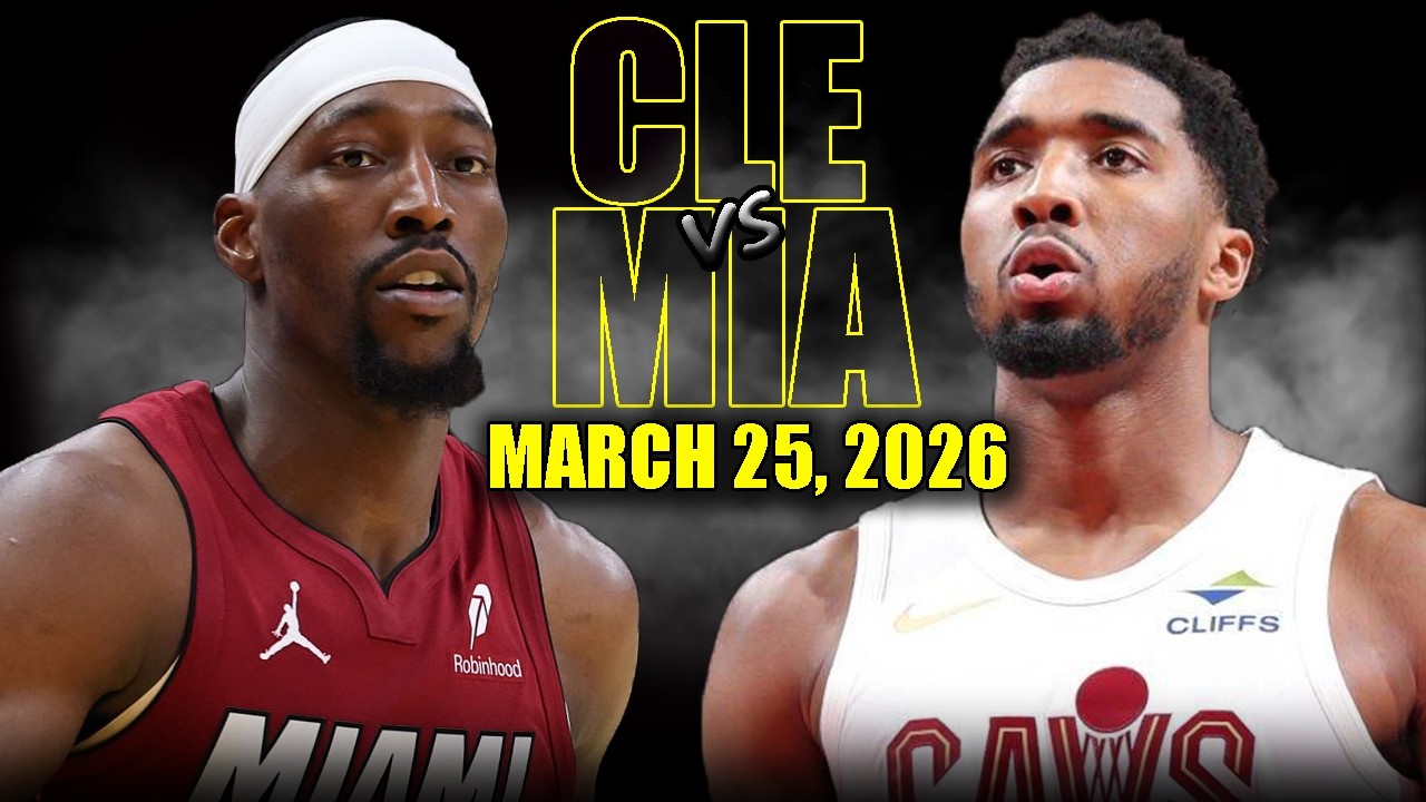 Cleveland Cavaliers vs Miami Heat Full Game Highlights &ndash; March 25, 2026 | NBA Season