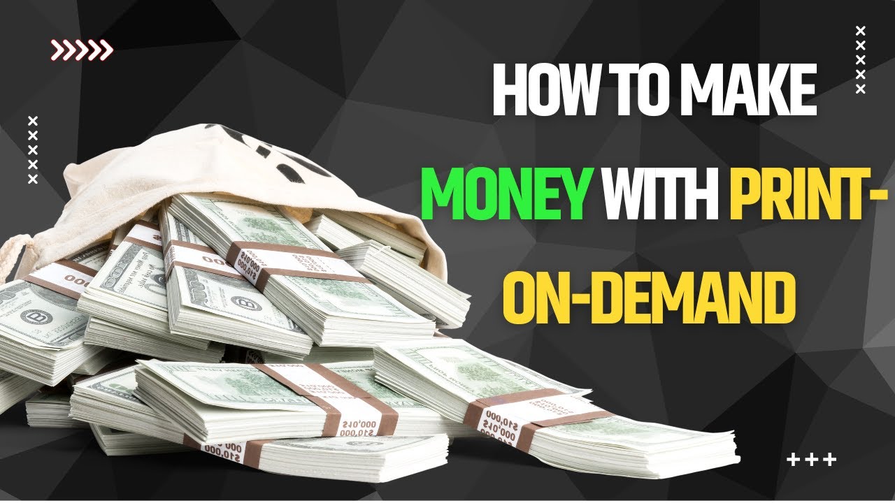 Unlocking the Profit Potential: How to Make Money with Print-on-Demand!