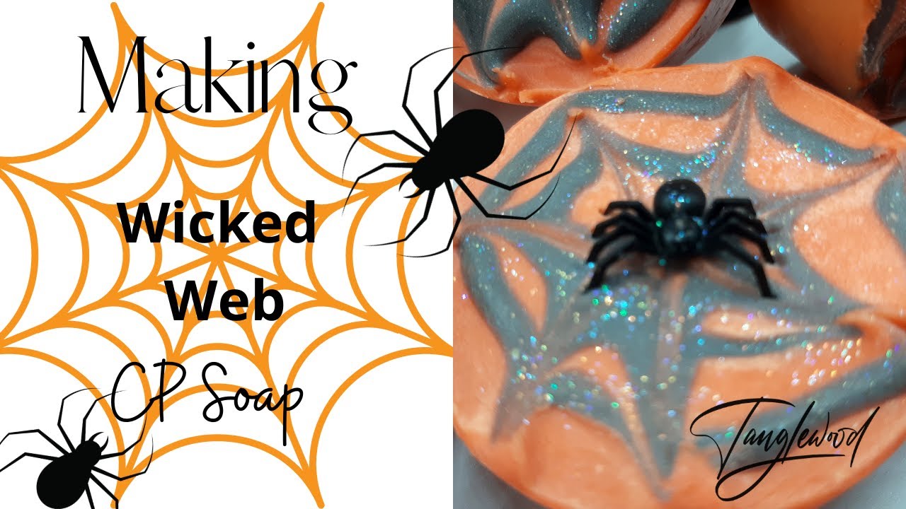 Halloween cold process soap