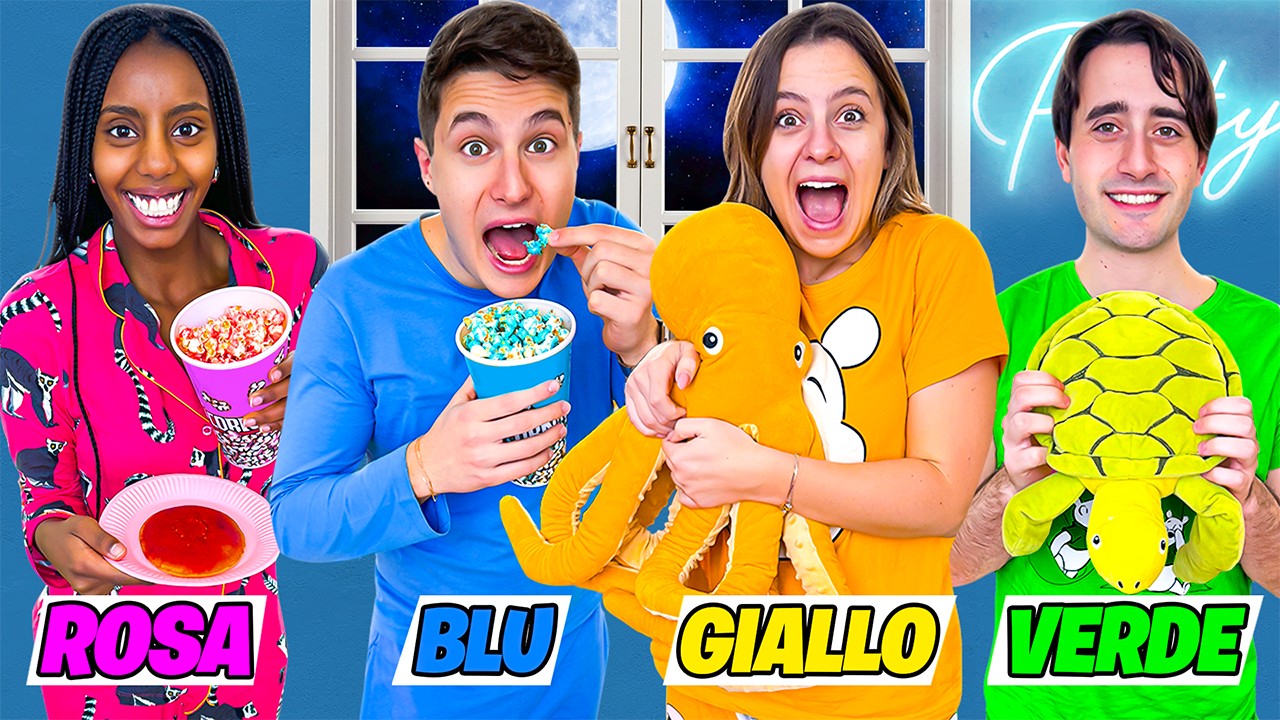 PIGIAMA PARTY NEL TUO COLORE CON TUTTI I NOSTRI AMICI!!🌙