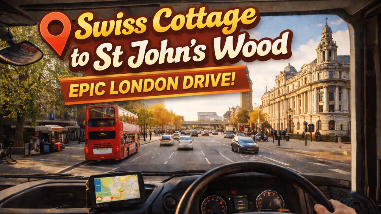 Autumn Lorry Journey: Swiss Cottage to St. John's Wood