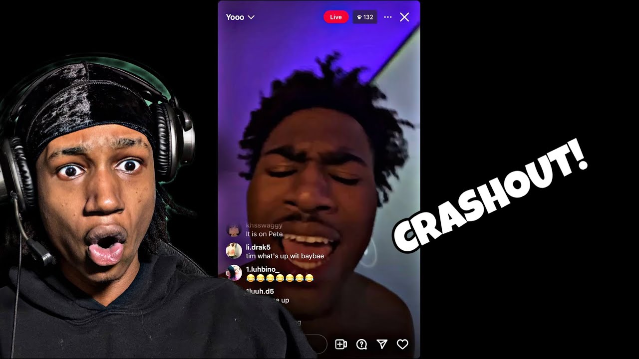 LIL TIM CRASHES OUT ON BABY KIA AND DAY1WILLIE ON IG LIVE!