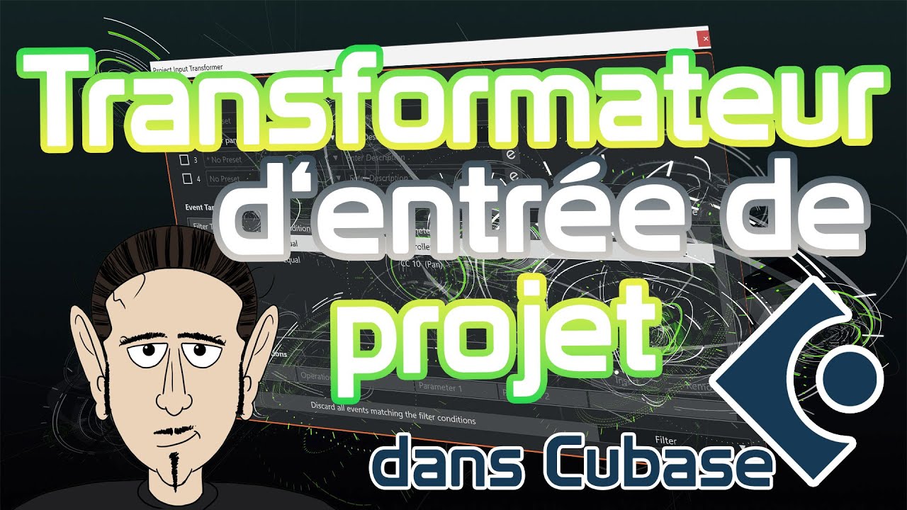 Modifier et filtrer du MIDI en temps r&eacute;el #midi #transformer #cubase #editeur #filtrer #tutorials