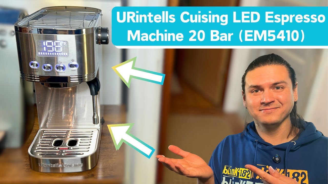 Я протестировал кофеварку URintells Cuising 20 Bar Espresso