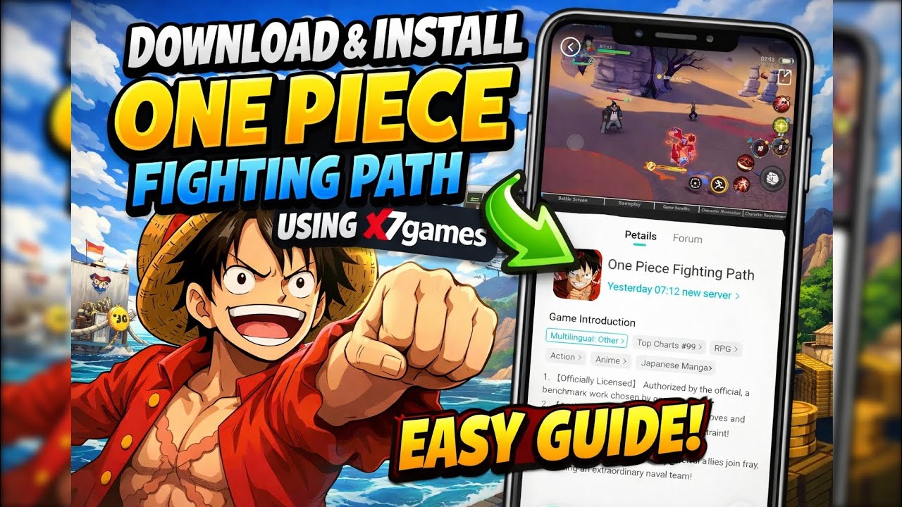 *EASY GUIDE* HOW TO DOWNLOAD AND INSTALL ONE PIECE FIGHTING PATH (x7game) (2026)
