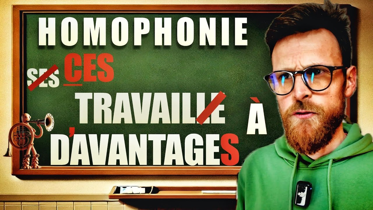 Maîtrisez les homophones ! Améliorez votre ORTHOGRAPHE ! (3/4)