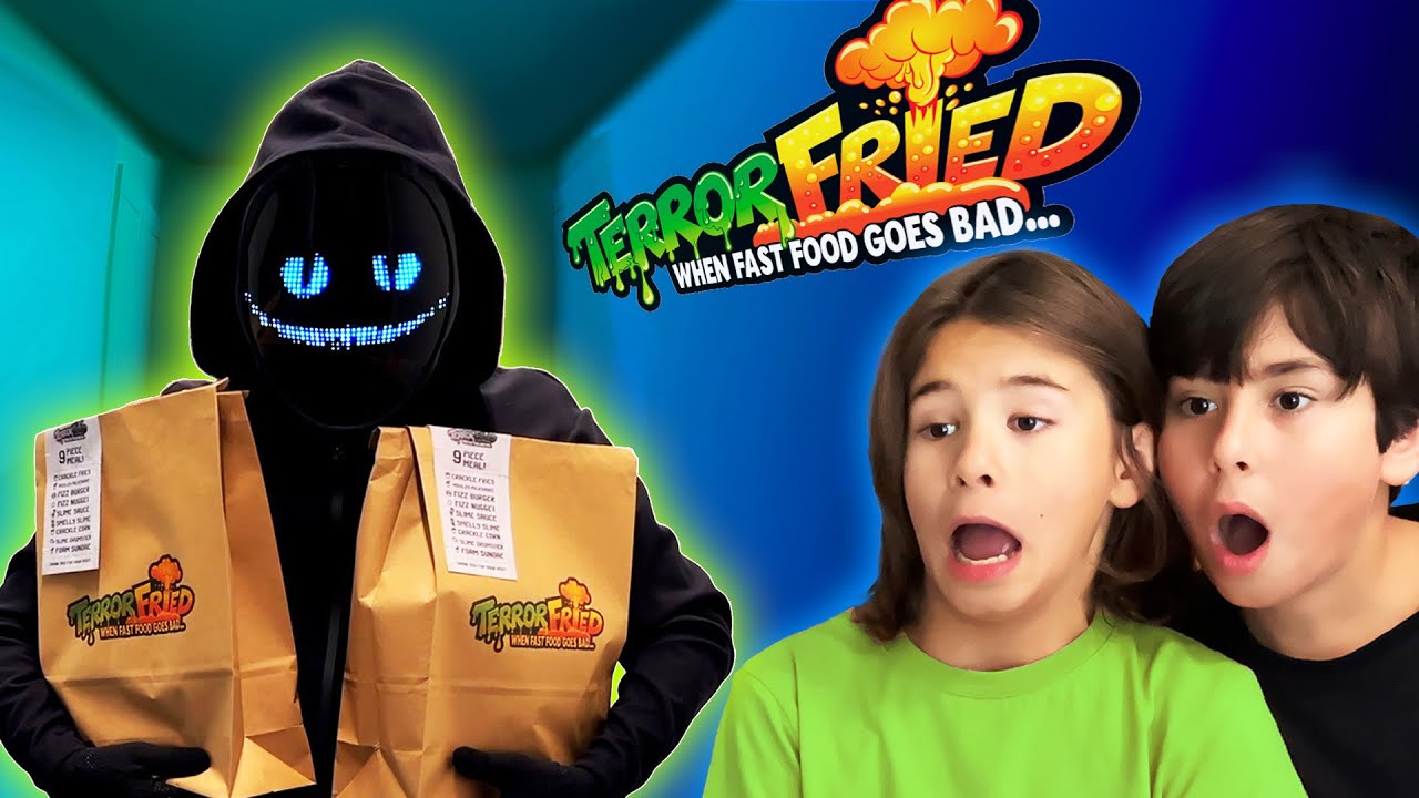 El repartidor misterioso trae comida rapida mala ! TERROR FRIED! 🍗👻