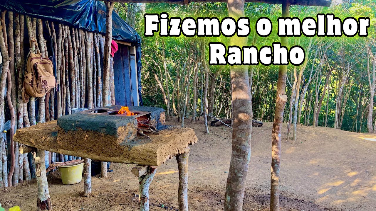 O Melhor Rancho do Mundo - Você Viveria aqui? We made the best cabin