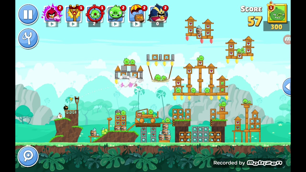 angry birds  friends level gameplay