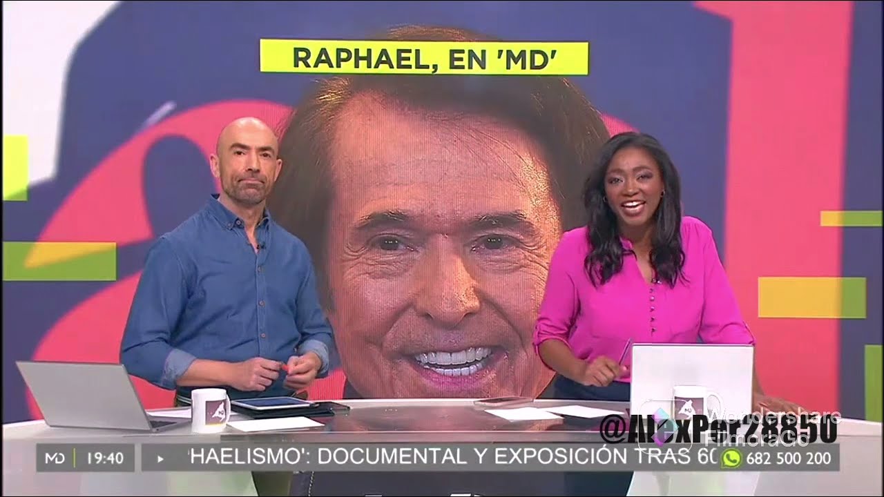 RAPHAËL y admiradores en Madrid Directo. TELEMADRID 10/01/2022
