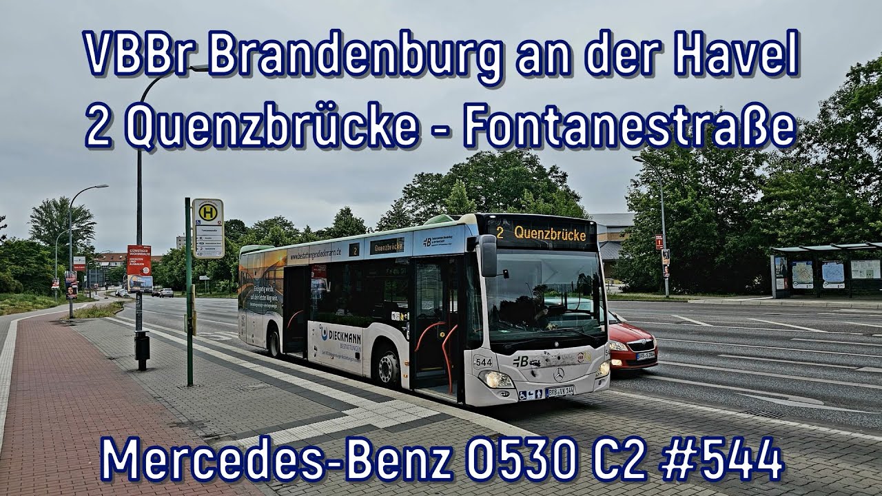 VBBr Brandenburg an der Havel - Linie SEV-2, Mercedes-Benz O530 C2 #544