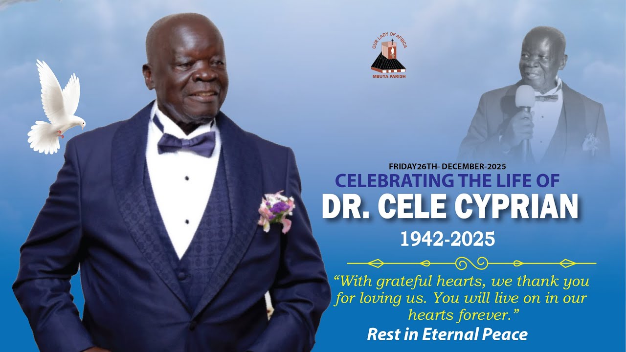 CELEBRATING THE LIFE OF DR. CELE CYPRIAN || Daily TV Mass, 26th December, 2025