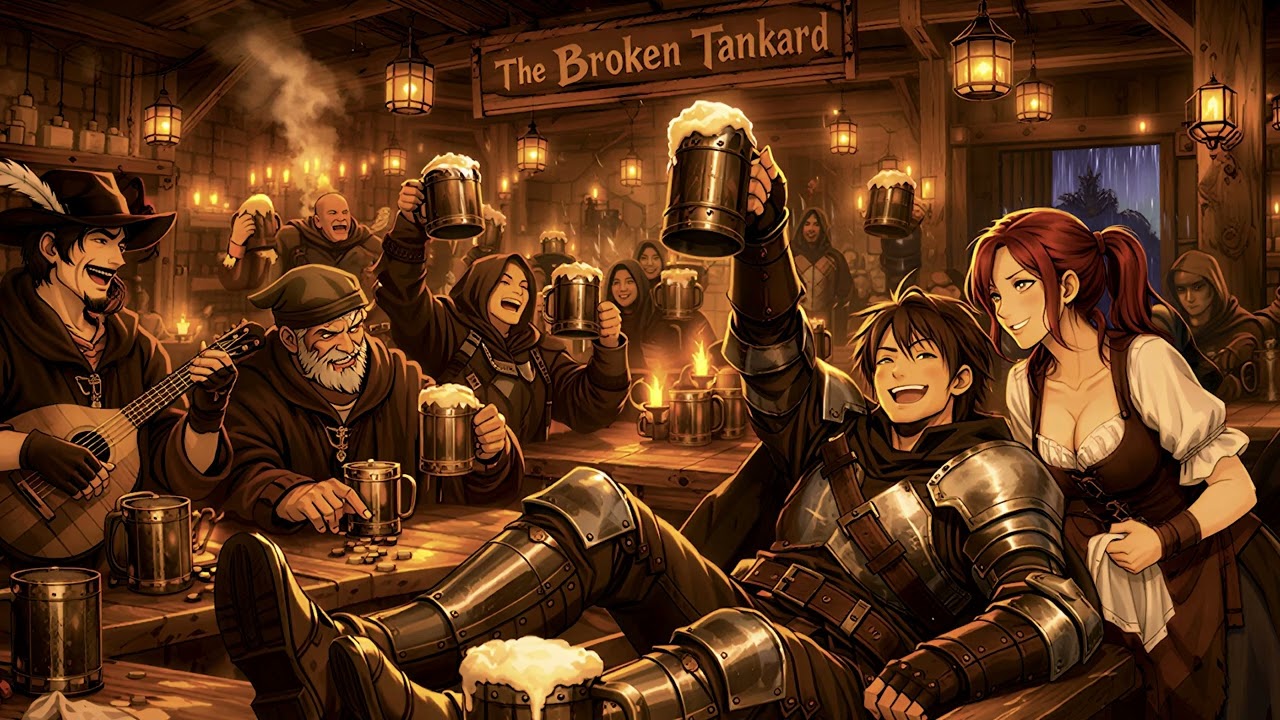 Ballads At The Broken Tankard - Original Song (Folk, Tavern Anthem)
