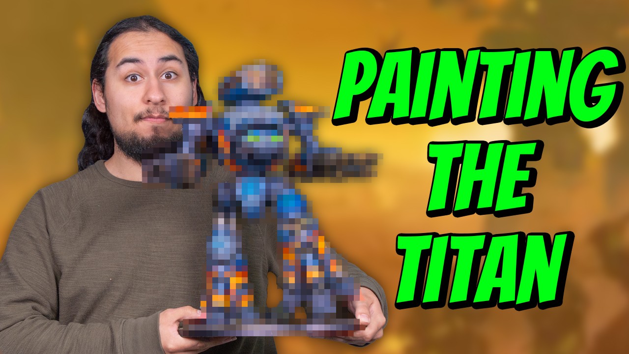 I Painted a $1400 40k Forge World Titan!