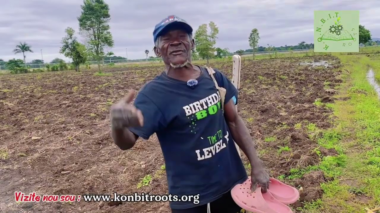 Frustrated farmer shares his griefs. Un agriculteur frustré exprime ses doléances. #KPK #Lakay