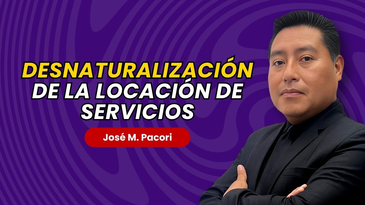 Desnaturalización de la locación de servicios