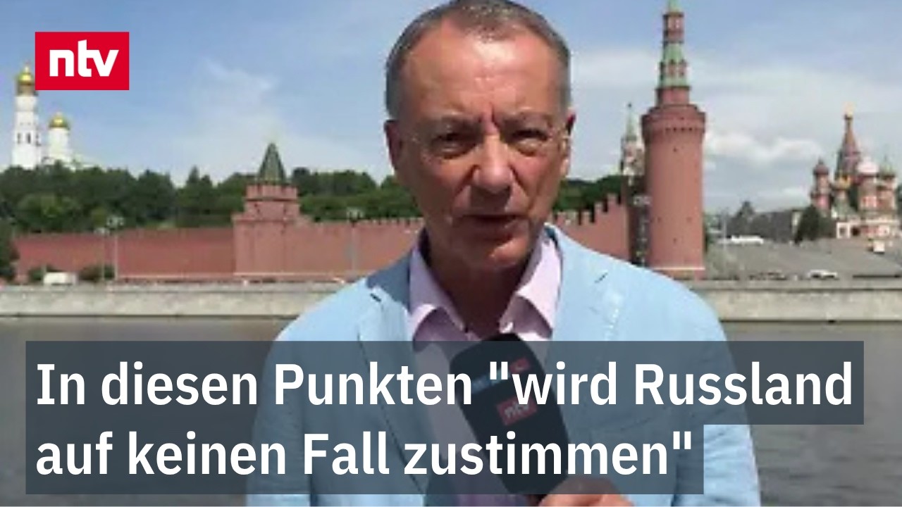 Neue Vorschl&auml;ge aus London f&uuml;r Waffenstillstand mit Moskau kommentiert Korrespondent Munz | ntv