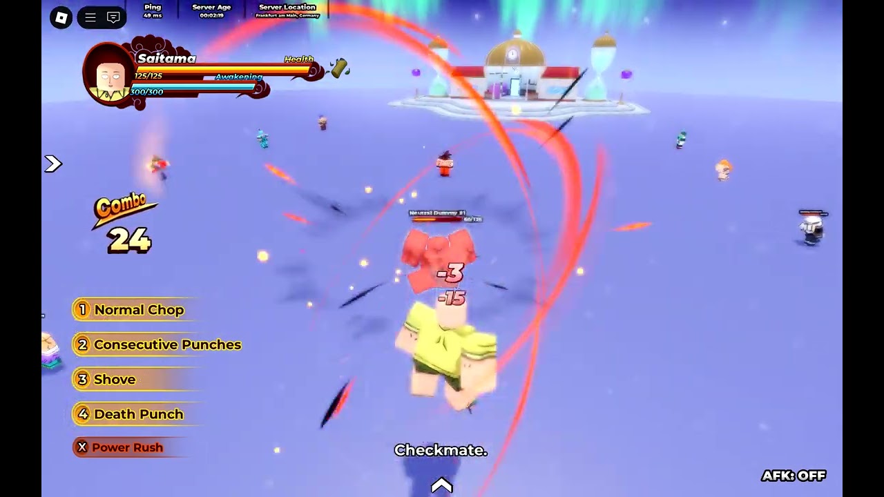 Saitama combo | Shonen unleashed